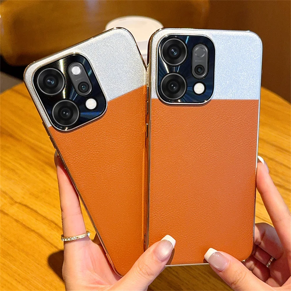 Fashion Plating Leather Phone Case For OPPO Reno 14 Pro Reno 14 Protective PC Hard Shell Back Cover
Fashion Plating Leather Phone Case For OPPO Reno 14 Pro Reno 14 Protective PC Hard Shell Back Cover