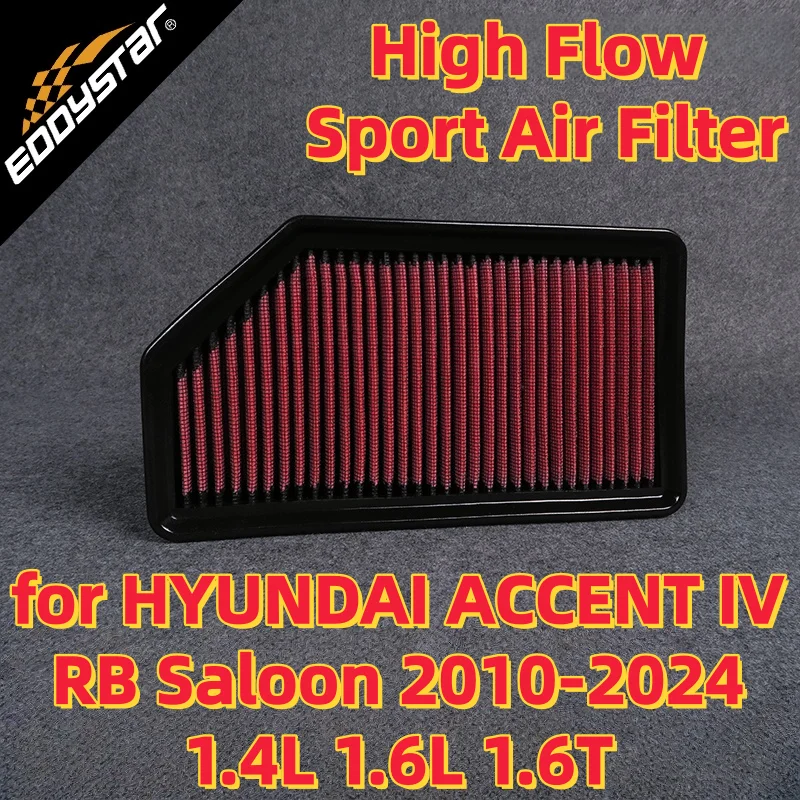 Спортивный воздушный фильтр с высоким расходом для HYUNDAI ACCENT IV RB Saloon 2010-2024 1,4 л/1,6 л и 1,6 т CRDi моющиеся гоночные впускные фильтры
Спортивный воздушный фильтр с высоким расходом для HYUNDAI ACCENT IV RB Saloon 2010-2024 1,4 л/1,6 л и 1,6 т CRDi моющиеся гоночные впускные фильтры