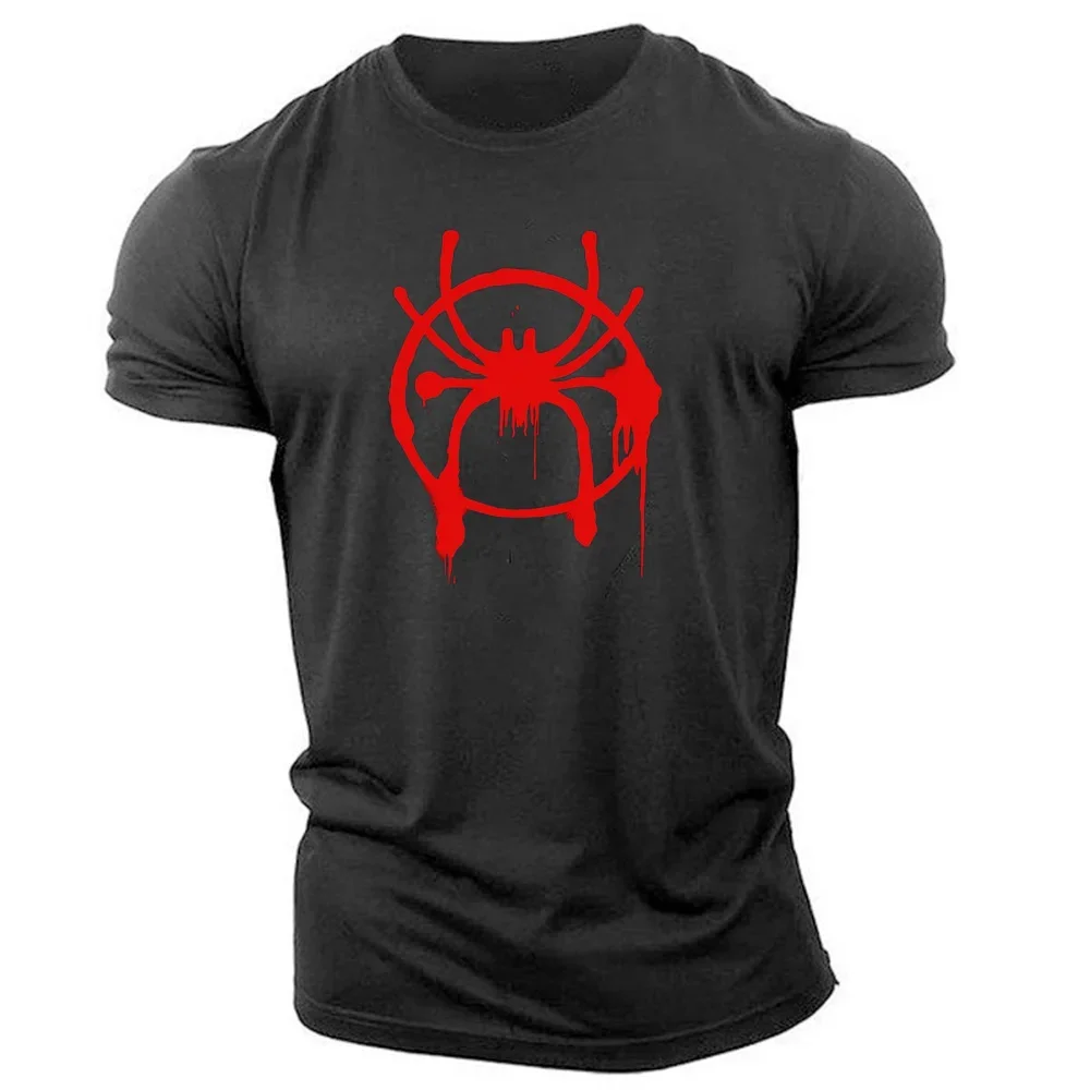 Summer Spider Men's T-Shirt Short Sleeve Sport Cartoon Hero Tops Tees Streetwear Casual T Shirts Designer boy Clothing
Summer Spider Men's T-Shirt Short Sleeve Sport Cartoon Hero Tops Tees Streetwear Casual T Shirts Designer boy Clothing