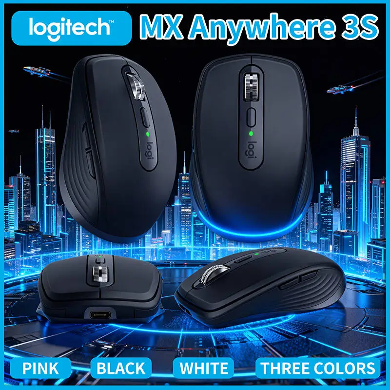 Компактная мышь Logitech MX Anywhere 3S, эргономичный дизайн, перезаряжаемая, с быстрым прокруткой для портативных ПК Mac
Компактная мышь Logitech MX Anywhere 3S, эргономичный дизайн, перезаряжаемая, с быстрым прокруткой для портативных ПК Mac