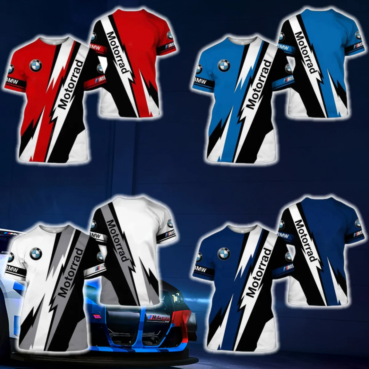 2025 New BMW Men's Quick-drying T-shirt High-end Luxury Car Brand Short-sleeved Comfortable Casual Sports Motorcycle Top
2025 New BMW Men's Quick-drying T-shirt High-end Luxury Car Brand Short-sleeved Comfortable Casual Sports Motorcycle Top