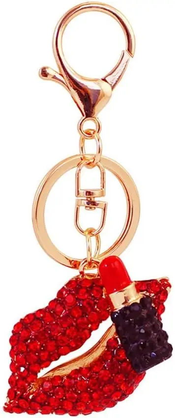 One Pack of FlamelLip Lipstick Rhinestone Car Keychain Ring Chain Gift Pack Buckle Charms for
One Pack of FlamelLip Lipstick Rhinestone Car Keychain Ring Chain Gift Pack Buckle Charms for