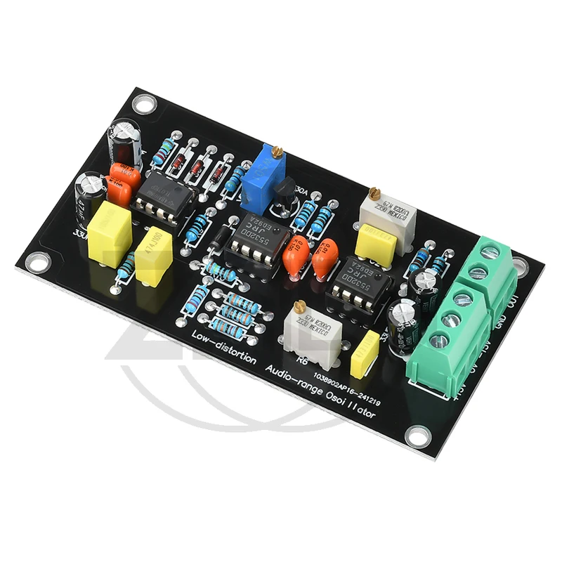 1KHz Sine Wave Signal Generator Low Distortion Oscillator Circuit Board Harmonic Distortion Test Level Tester
1KHz Sine Wave Signal Generator Low Distortion Oscillator Circuit Board Harmonic Distortion Test Level Tester