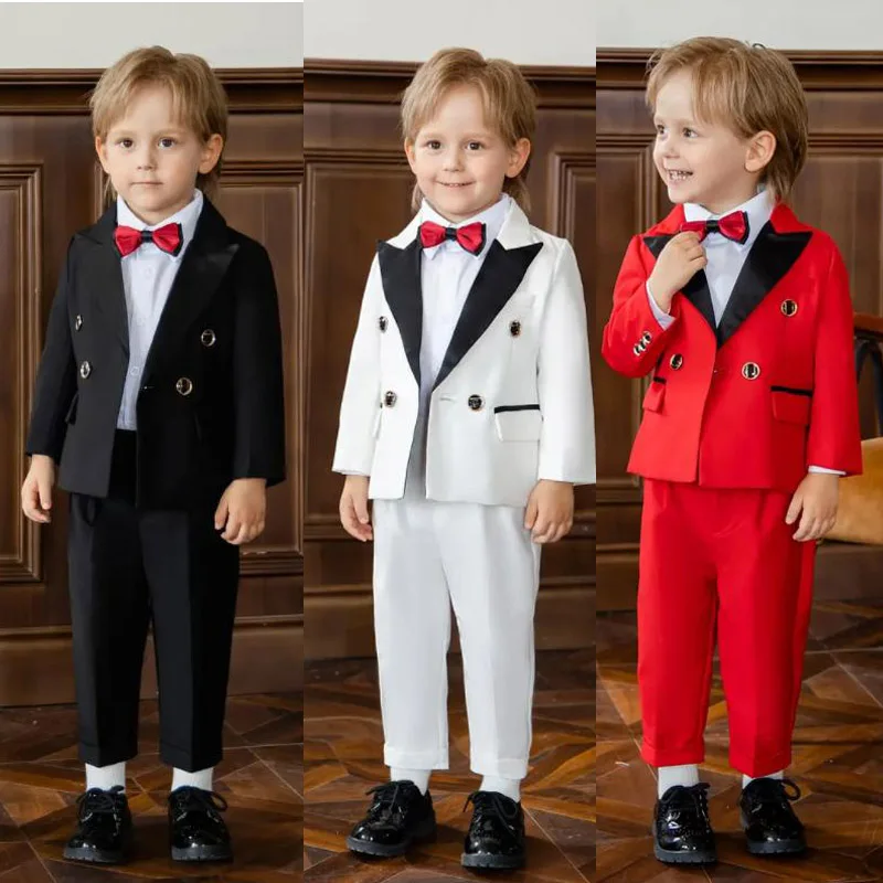 Детская куртка Prince из 3 предметов/компл., брюки с галстуком-бабочкой, костюм для фотографий, детское свадебное платье, платье на день рождения для малышей 1 года, костюм-смокинг для мальчиков
Детская куртка Prince из 3 предметов/компл., брюки с галстуком-бабочкой, костюм для фотографий, детское свадебное платье, платье на день рождения для малышей 1 года, костюм-смокинг для мальчиков