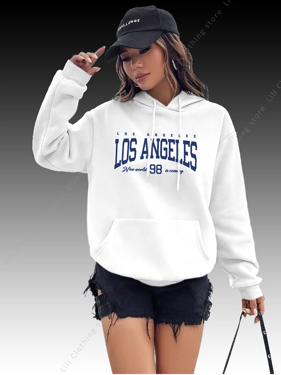 Aesthetic Hoodies Ladies Clothes Autumn Winter Los Angeles Tops High quality Sweatshirts Hooded Shirt Fashion Y2K Women Hoodie
Aesthetic Hoodies Ladies Clothes Autumn Winter Los Angeles Tops High quality Sweatshirts Hooded Shirt Fashion Y2K Women Hoodie