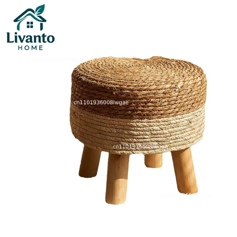 Grass woven stool, rural low stool, rattan woven shoe changing stool, thickened woven seat cushion stool
Grass woven stool, rural low stool, rattan woven shoe changing stool, thickened woven seat cushion stool
