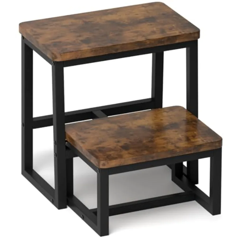 Step Stool for Adults and,Holds up to 500Lb, 3 in1 Heavy Duty Sturdy Wooden 2 Stepstool for Kichen/Bathroom/High beds, Metal Fr
Step Stool for Adults and,Holds up to 500Lb, 3 in1 Heavy Duty Sturdy Wooden 2 Stepstool for Kichen/Bathroom/High beds, Metal Fr