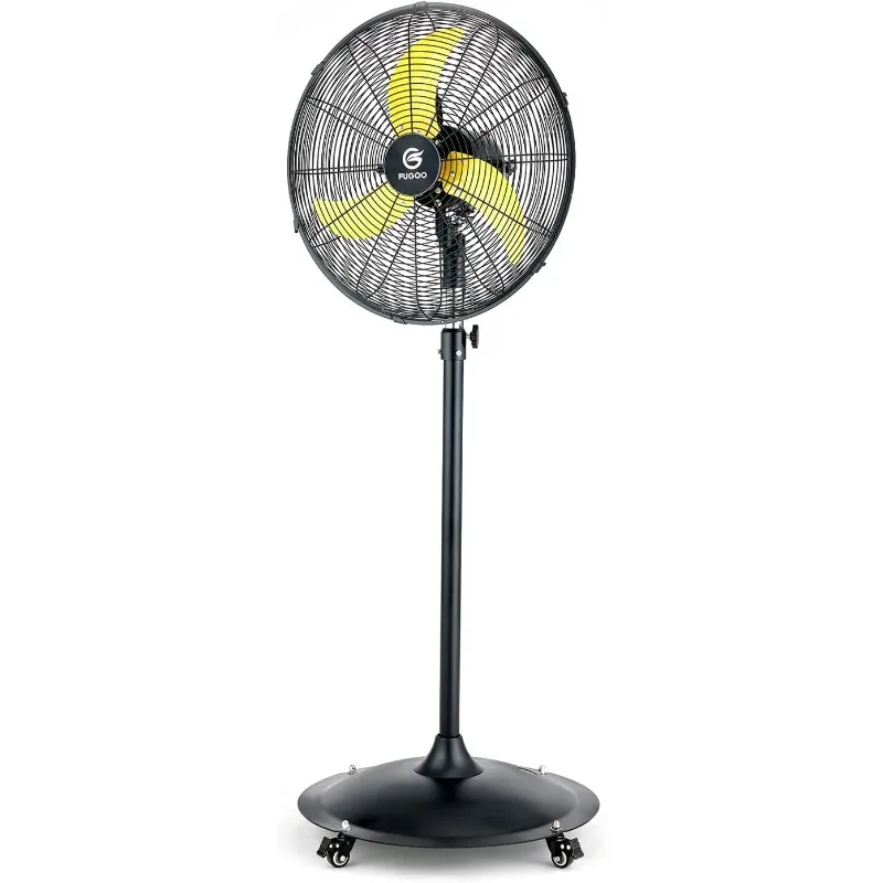 Quiet Oscillating Pedestal Fan With All Sealed Brushless DC Motor, 4-Speed Waterproof Outdoor Fan, Heavy Duty Indus
Quiet Oscillating Pedestal Fan With All Sealed Brushless DC Motor, 4-Speed Waterproof Outdoor Fan, Heavy Duty Indus