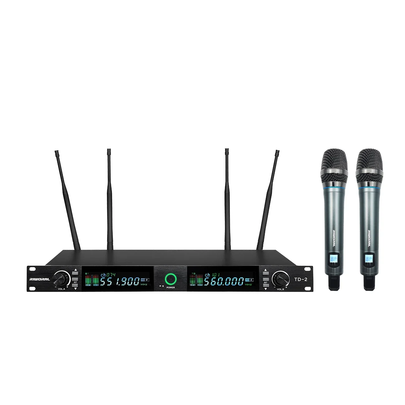Беспроводная микрофонная система TD2 Riworal UHF, микрофоны с истинным разнообразием для церкви
Беспроводная микрофонная система TD2 Riworal UHF, микрофоны с истинным разнообразием для церкви