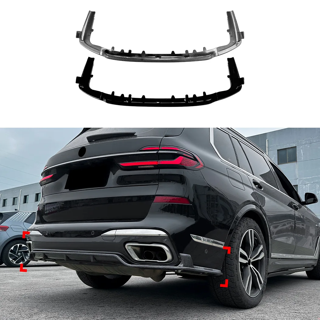 For BMW X7 G07 M Sport 2019-2025 Rear Lip Spoiler Diffuser Corner Cover Gloss Black
For BMW X7 G07 M Sport 2019-2025 Rear Lip Spoiler Diffuser Corner Cover Gloss Black