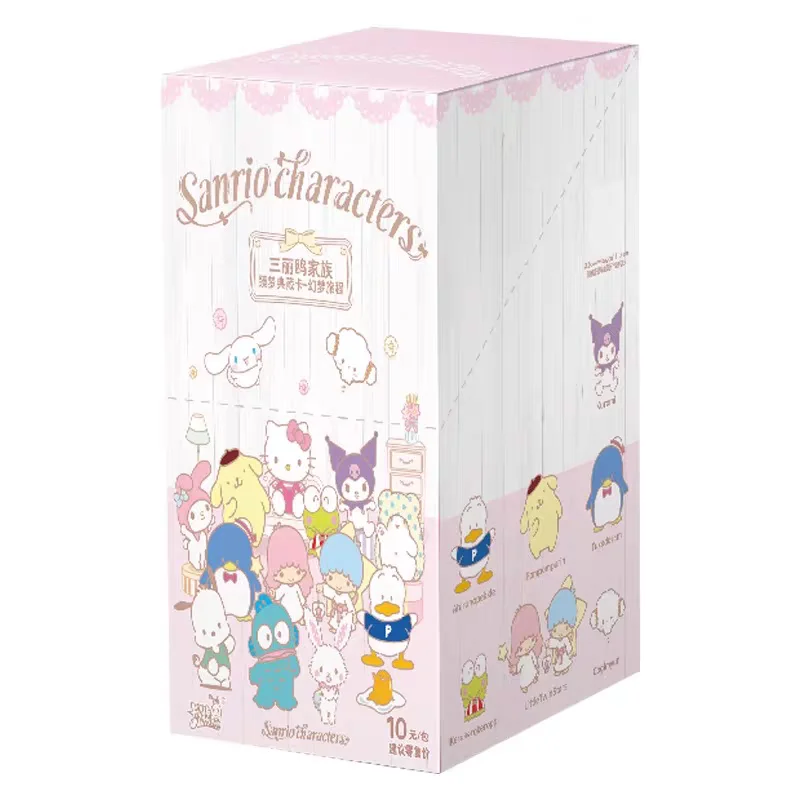 Коллекционные карты KAYOU Sanrio, серия Dreaming Journey My Melody Cinnamoroll Kuromi, знаменитые аниме IP, милые карты с персонажами, подарок для детей
Коллекционные карты KAYOU Sanrio, серия Dreaming Journey My Melody Cinnamoroll Kuromi, знаменитые аниме IP, милые карты с персонажами, подарок для детей