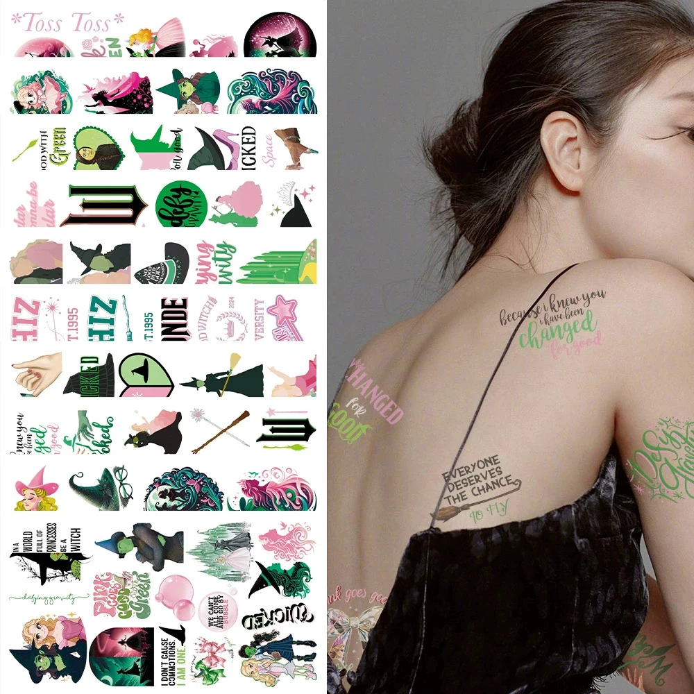 10pcs Wicked Cartoon Fake Tattoo Stickers Funny Children Body Art Temporary Tattoos Sticker for Kid Birthday Party Gift Toy
10pcs Wicked Cartoon Fake Tattoo Stickers Funny Children Body Art Temporary Tattoos Sticker for Kid Birthday Party Gift Toy