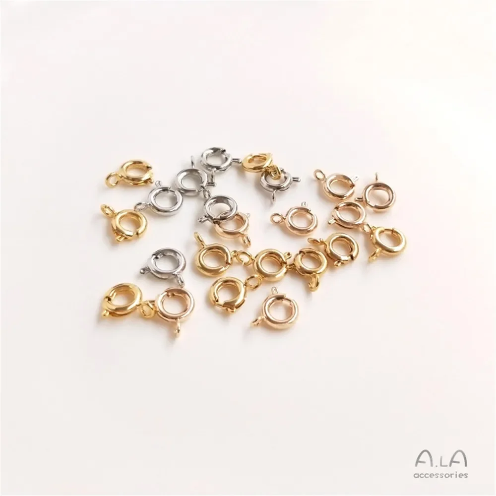 14K Gold Plated Spring buckle necklace bracelet end Lobster clasp diy handmade material
14K Gold Plated Spring buckle necklace bracelet end Lobster clasp diy handmade material