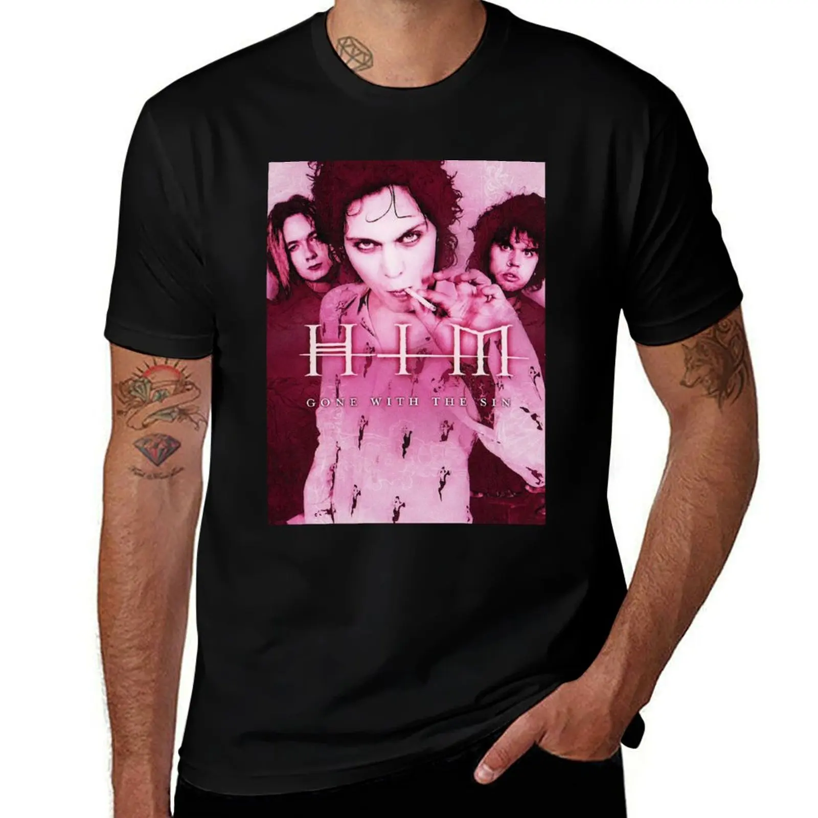 Him Band Ville Valo Heartagram Gone With The Sin Cover T-Shirt anime tshirt tshirts personalised fruit of the loom mens t shirts 
Him Band Ville Valo Heartagram Gone With The Sin Cover T-Shirt anime tshirt tshirts personalised fruit of the loom mens t shirts