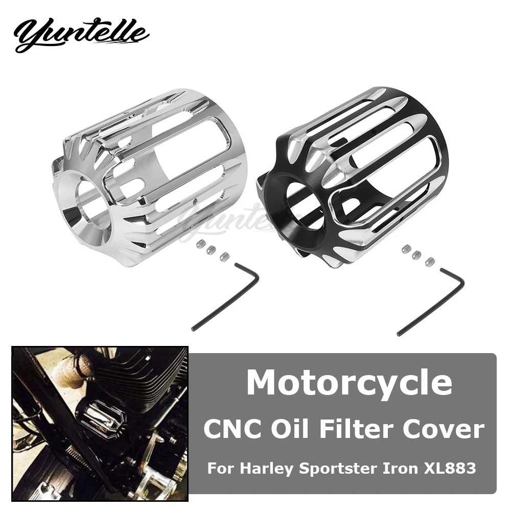 CNC Oil Filter Cover For Harley Sportster 883 1200 Iron XL Touring Softail Dyna Motorcycle Accessories Machine Oil Grid Cap Trim
CNC Oil Filter Cover For Harley Sportster 883 1200 Iron XL Touring Softail Dyna Motorcycle Accessories Machine Oil Grid Cap Trim