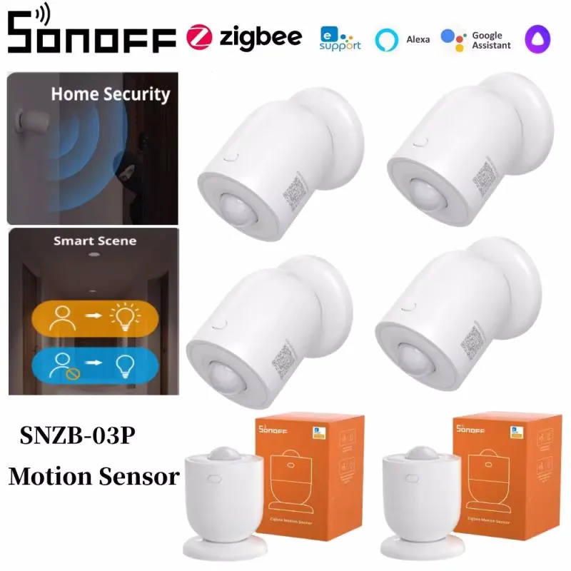 SONOFF SNZB-03P SNZB 03P Zigbee Датчик движения Датчик присутствия человека 5-секундное быстрое обнаружение Умная сцена Google Home Assistant
SONOFF SNZB-03P SNZB 03P Zigbee Датчик движения Датчик присутствия человека 5-секундное быстрое обнаружение Умная сцена Google Home Assistant