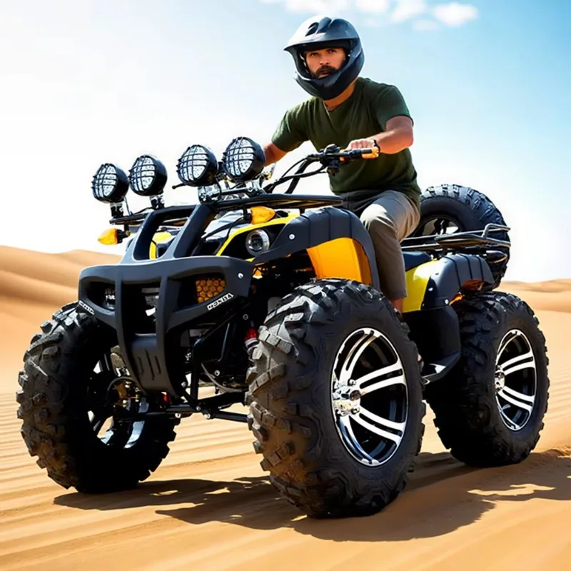 Customized All-Terrain Adult Quad Double Four-Wheeler Beach Buggy Personalized Go Karts
Customized All-Terrain Adult Quad Double Four-Wheeler Beach Buggy Personalized Go Karts