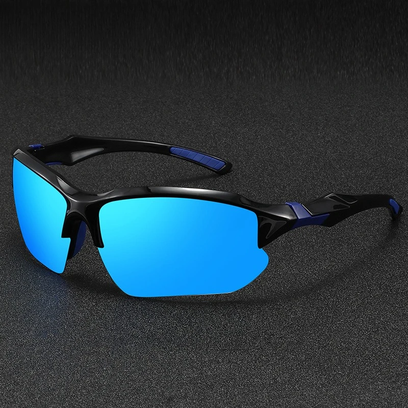 Men's Semi-rimless Polarized Sports Sunglasses European American Style Lightweight Eye Protection for Cycling Running Outdoor
Men's Semi-rimless Polarized Sports Sunglasses European American Style Lightweight Eye Protection for Cycling Running Outdoor