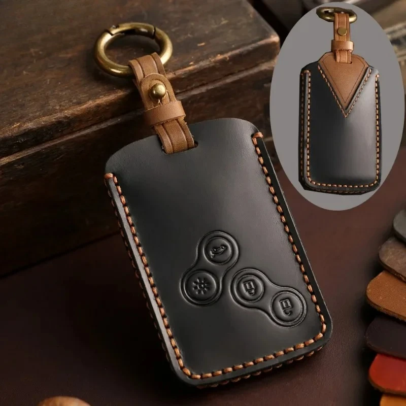 Handmade Leather Car Key Case Cover Shell for Renault Duster Captur Clio Logan Megane Koleos Scenic Nema Fluence Zoe Accessories
Handmade Leather Car Key Case Cover Shell for Renault Duster Captur Clio Logan Megane Koleos Scenic Nema Fluence Zoe Accessories