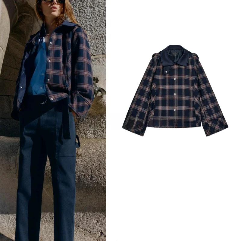 Winter Women's Casual Plaid Long Sve Stand Collar Hooded Cotton Jaet Single Button Coat ort Length Polyester Fiber
Winter Women's Casual Plaid Long Sve Stand Collar Hooded Cotton Jaet Single Button Coat ort Length Polyester Fiber