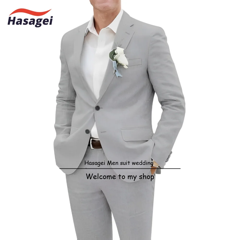 Formal Linen Suit Men Linen Suits 2 Piece Jacket Pants Casual Linen Suit for Men Wedding Slim Fit Groom Tuxedo
Formal Linen Suit Men Linen Suits 2 Piece Jacket Pants Casual Linen Suit for Men Wedding Slim Fit Groom Tuxedo