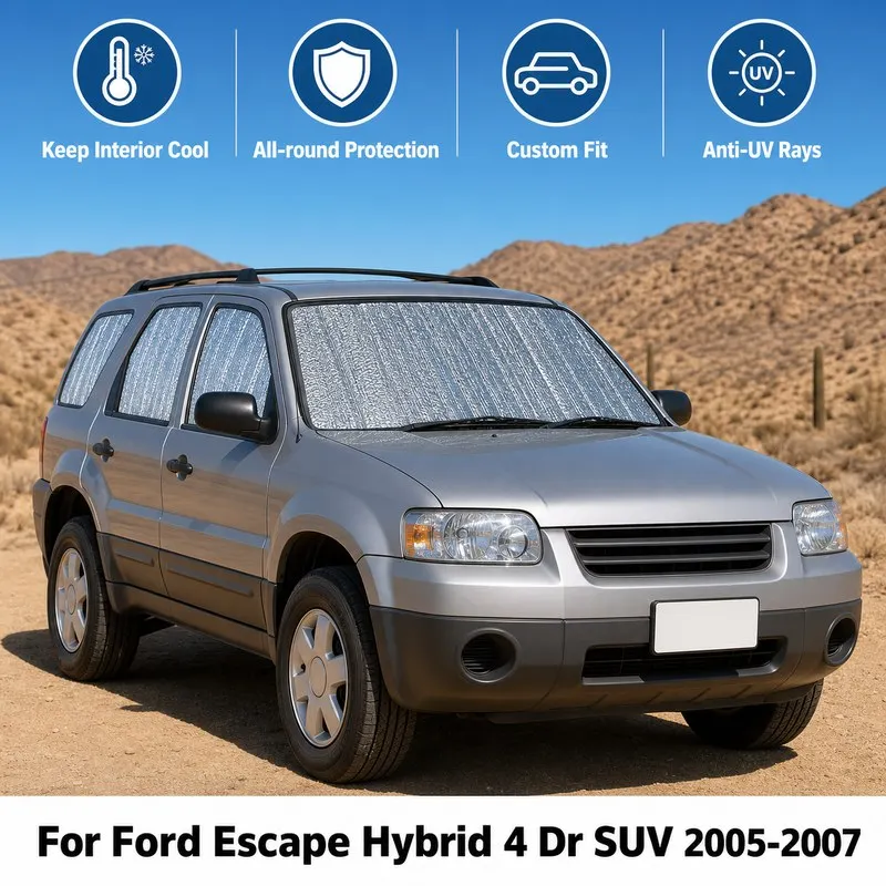 For Ford Escape 4 Dr SUV 2020-2026 Full Set Car Window Sunshades UV Block Privacy Heat Insulated Foldable Car Curtain
For Ford Escape 4 Dr SUV 2020-2026 Full Set Car Window Sunshades UV Block Privacy Heat Insulated Foldable Car Curtain