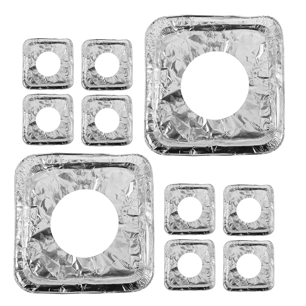 50Pcs Gas Stove Burner Covers Disposable Aluminum Foil Heat Resistant Kitchen Stove Top Protectors Oil Grease Catcher Liners
50Pcs Gas Stove Burner Covers Disposable Aluminum Foil Heat Resistant Kitchen Stove Top Protectors Oil Grease Catcher Liners