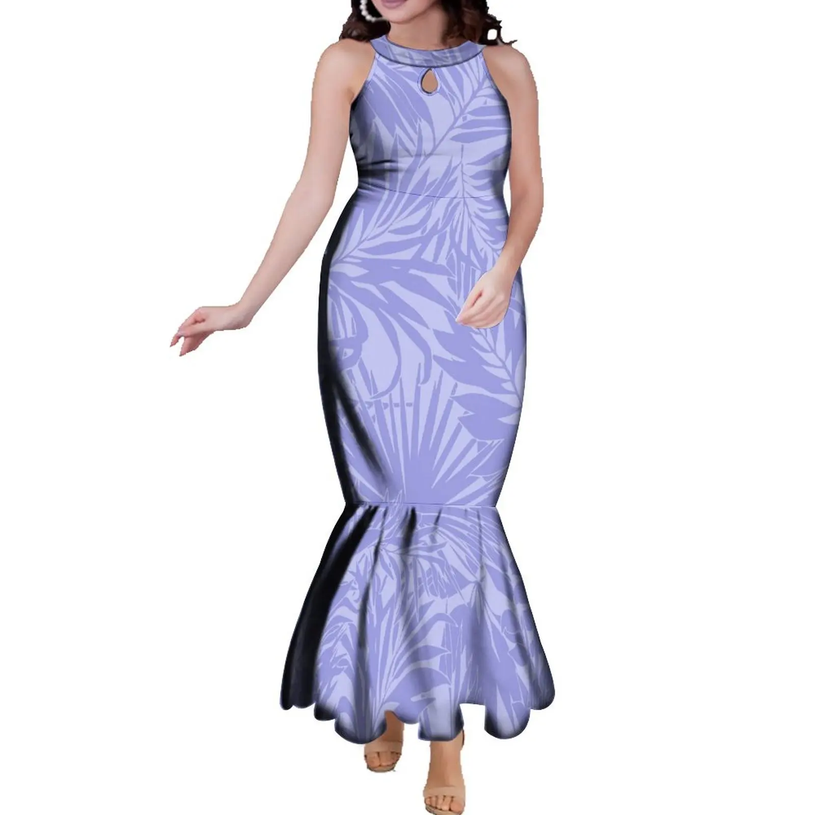 Casual And Everyday Women'S Fishtail Long Dress, A Polynesian Traditional Style Custom-Made Elegant Dress
Casual And Everyday Women'S Fishtail Long Dress, A Polynesian Traditional Style Custom-Made Elegant Dress