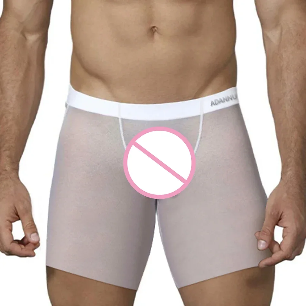 1pc Men's Sexy Sheer Thin Low Waist Underwear Boxer Briefs Home Shorts Underpants Breathable Pouch Man Panties
1pc Men's Sexy Sheer Thin Low Waist Underwear Boxer Briefs Home Shorts Underpants Breathable Pouch Man Panties
