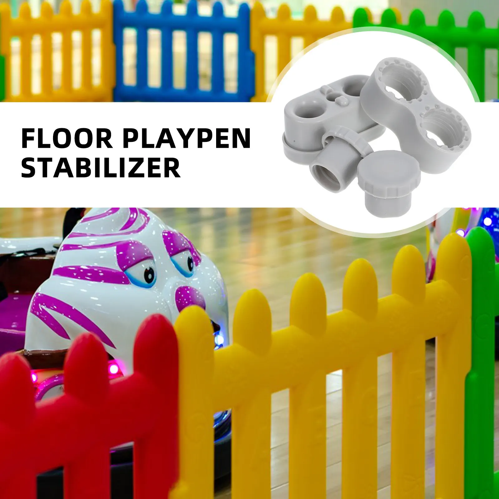 1Set Playpen Stabilizer Fixing Base Anti-Slip Toddler Fence Holder Plastic Replacement Accessory Play Pen Stabilizer
1Set Playpen Stabilizer Fixing Base Anti-Slip Toddler Fence Holder Plastic Replacement Accessory Play Pen Stabilizer