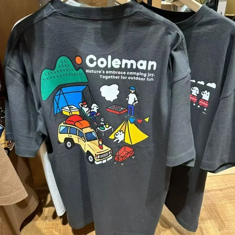 Fashion Brand New Outdoor Cartoon 2025 Printed Short Sleeve Summer 100% Cotton T-shirt Half Sleeve Men's and Women's
Fashion Brand New Outdoor Cartoon 2025 Printed Short Sleeve Summer 100% Cotton T-shirt Half Sleeve Men's and Women's