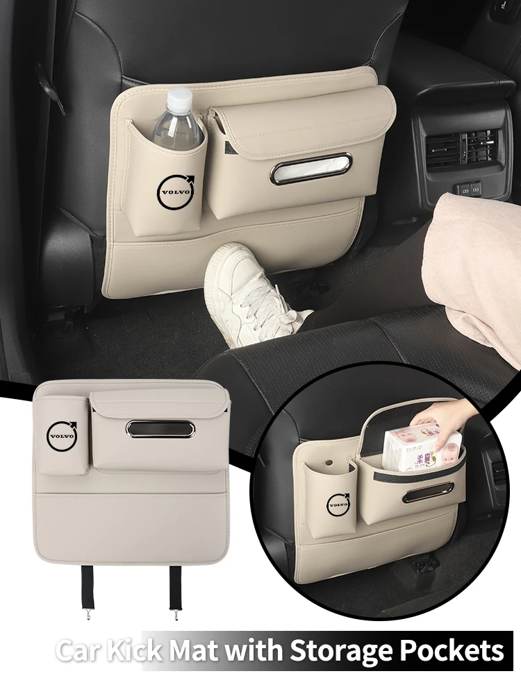 Car Stickers PU Leather Multifunctional Bag Half-Cover Anti-Kick Mat Pad For Volvo XC90 XC60 C30 T6 S60 C70 V60 V50 S40 AWD V90
Car Stickers PU Leather Multifunctional Bag Half-Cover Anti-Kick Mat Pad For Volvo XC90 XC60 C30 T6 S60 C70 V60 V50 S40 AWD V90