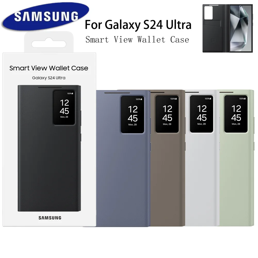 Original For Samsung Galaxy S24 Ultra S24Ultra 5G Mirror View Case Smart View Wallet Flip
Original For Samsung Galaxy S24 Ultra S24Ultra 5G Mirror View Case Smart View Wallet Flip