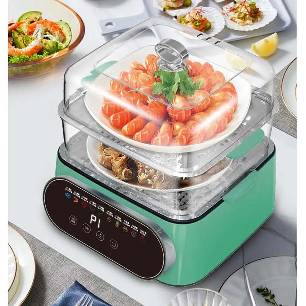 2 Layer Household Electric Steamer Electric Fryer Electric Fryerc Multifunctional Integrated Pot
2 Layer Household Electric Steamer Electric Fryer Electric Fryerc Multifunctional Integrated Pot
