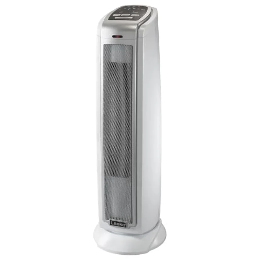 Oscillating Ceramic Tower Space Heater for Home with Overheat Protection Timer 22.5 Inches Silver 1500W 5775
Oscillating Ceramic Tower Space Heater for Home with Overheat Protection Timer 22.5 Inches Silver 1500W 5775