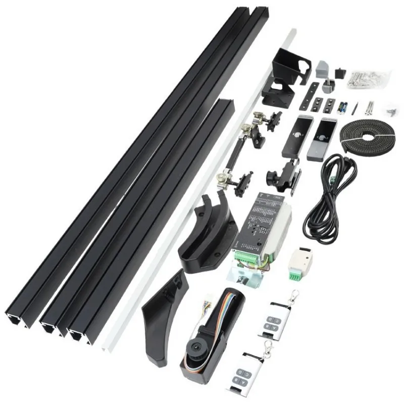 Electric remote control touch inbound bus plane door track bedroom bathroom coplanar sliding door slide rail five accessories
Electric remote control touch inbound bus plane door track bedroom bathroom coplanar sliding door slide rail five accessories