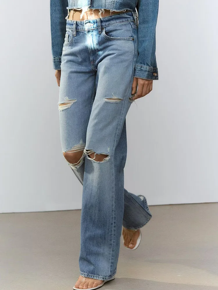 Spring New Arrival Women's Denim ort Jaet 400 Mid-Waist Jeans 2025 Seasonal Faion Set Long Sve Collar Buttoned
Spring New Arrival Women's Denim ort Jaet 400 Mid-Waist Jeans 2025 Seasonal Faion Set Long Sve Collar Buttoned