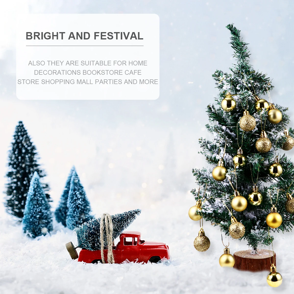 48 Pcs Transparent Christmas Balls Decorations Decorative Accessories Clear Baubles
48 Pcs Transparent Christmas Balls Decorations Decorative Accessories Clear Baubles