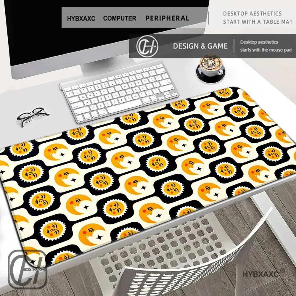 HYBXAXC Retro Sun Moon S-Smile Pattern Mouse Pad Non-slip Rubber Desk Mat for Office Gaming Gaming Keyboard Mats Large Gamer
HYBXAXC Retro Sun Moon S-Smile Pattern Mouse Pad Non-slip Rubber Desk Mat for Office Gaming Gaming Keyboard Mats Large Gamer