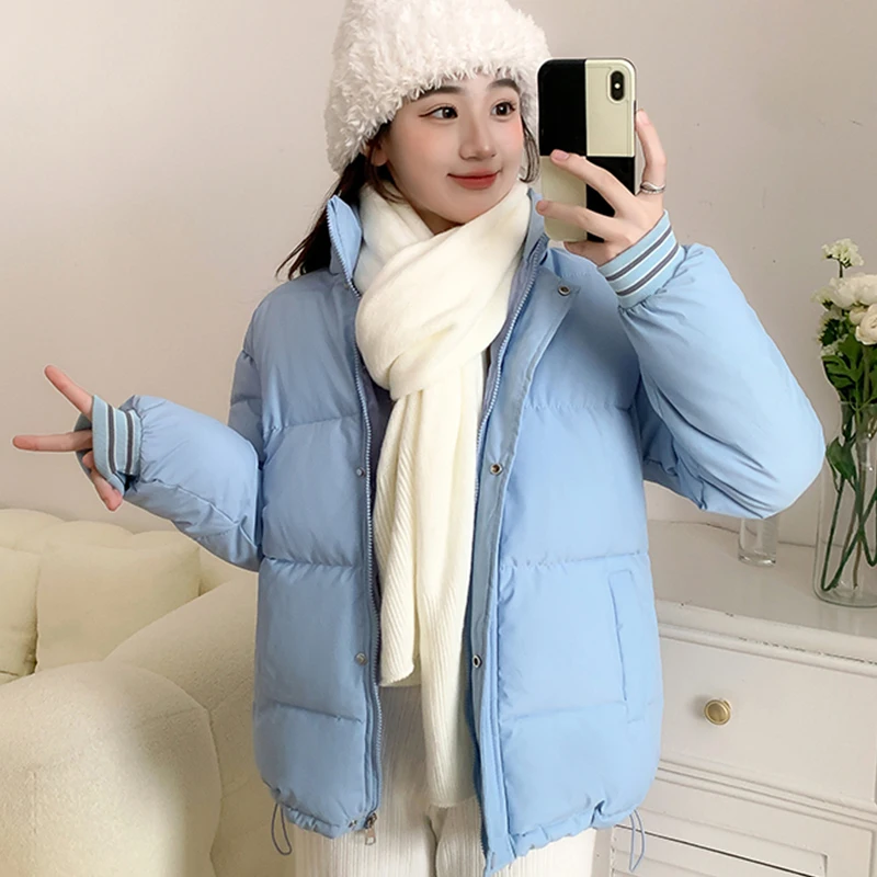 Down Padded Jacket Women New Winter Warm Parka Female Short Outerwear Fashion Loose Thick Bread Clothing Lady Down Cotton Jacket
Down Padded Jacket Women New Winter Warm Parka Female Short Outerwear Fashion Loose Thick Bread Clothing Lady Down Cotton Jacket