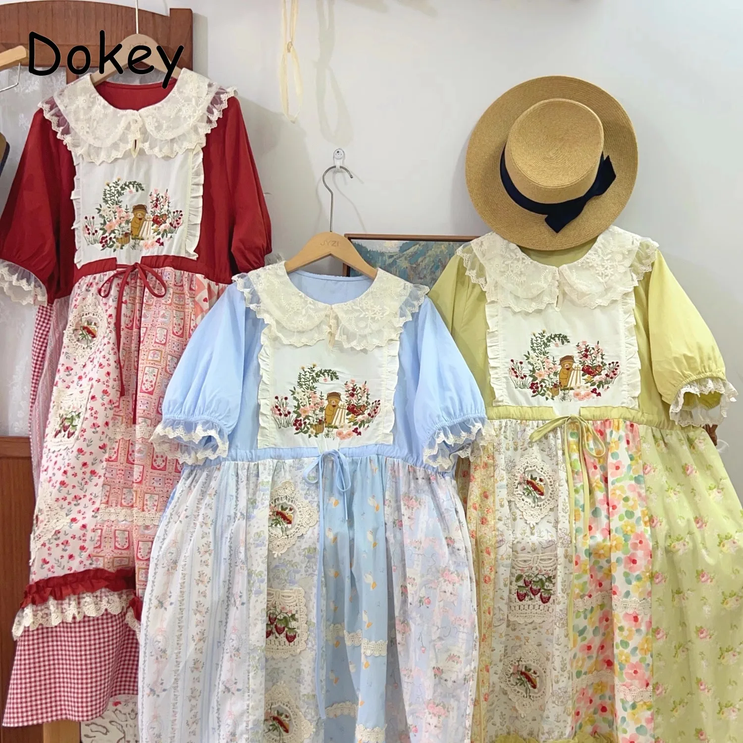 Винтажное клетчатое лоскутное праздничное платье в стиле Лолиты, женское японское консервативное платье с воротником Питера Пэна, хлопковое льняное платье Kawaii, летние платья
Винтажное клетчатое лоскутное праздничное платье в стиле Лолиты, женское японское консервативное платье с воротником Питера Пэна, хлопковое льняное платье Kawaii, летние платья