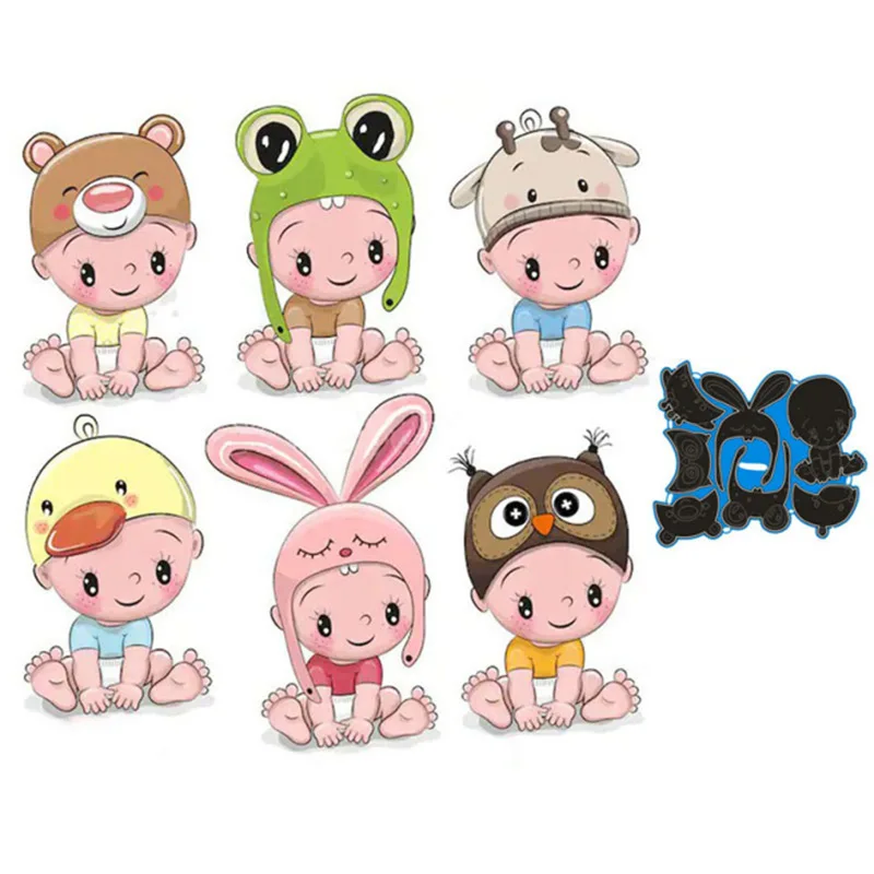 Hat wearing doll Metal Cutting Dies template Mold Craft Decoration 1pcs
Hat wearing doll Metal Cutting Dies template Mold Craft Decoration 1pcs