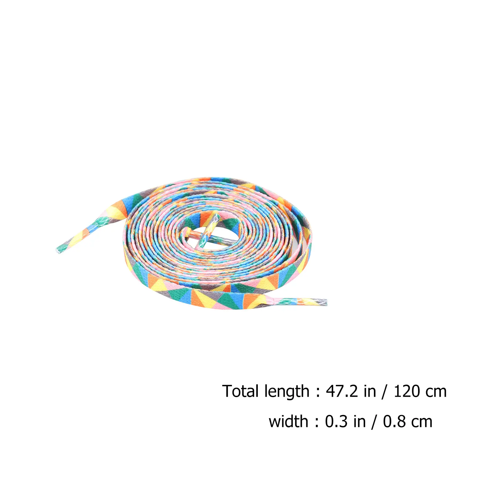 1 Pair Premium Material Colorful Geometry Pattern Elastic Laces For Athletic Shoes Accessories
1 Pair Premium Material Colorful Geometry Pattern Elastic Laces For Athletic Shoes Accessories