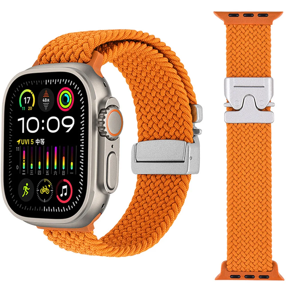 Ремешок с парашютом для Apple Watch Ultra 2 Band 49 мм 46 мм 42 мм 45 мм 41 мм 44 мм 40 мм Плетеный нейлоновый браслет iWatch 10 9 8 7 6 SE Ремень
Ремешок с парашютом для Apple Watch Ultra 2 Band 49 мм 46 мм 42 мм 45 мм 41 мм 44 мм 40 мм Плетеный нейлоновый браслет iWatch 10 9 8 7 6 SE Ремень