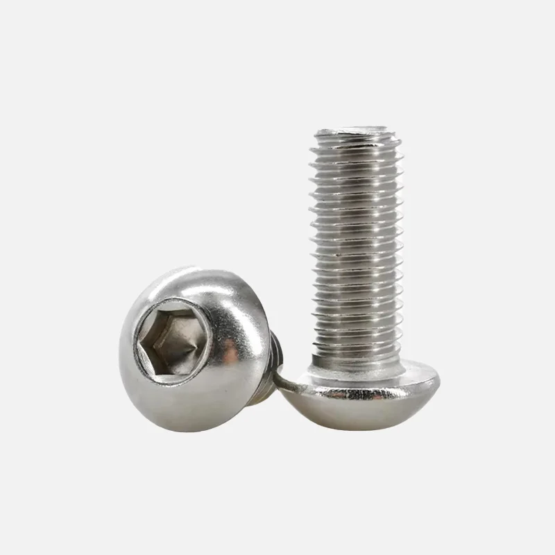 2-50pcs Button Head Screws Allen Key Socket Bolts M2 M2.5 M3 M4 M5 M6 M8 M10 M12 304 Stainless Steel Length 3mm To 100mm
2-50pcs Button Head Screws Allen Key Socket Bolts M2 M2.5 M3 M4 M5 M6 M8 M10 M12 304 Stainless Steel Length 3mm To 100mm