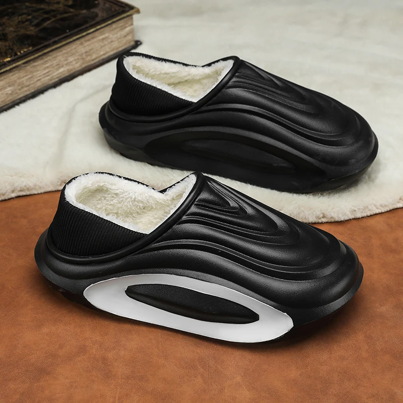 Winter Men's Cotton Slippers Warm Shoes Outdoor Indoor New Mens Couple Non-slip Waterproof House Bedroom Plush Warm Slippers
Winter Men's Cotton Slippers Warm Shoes Outdoor Indoor New Mens Couple Non-slip Waterproof House Bedroom Plush Warm Slippers