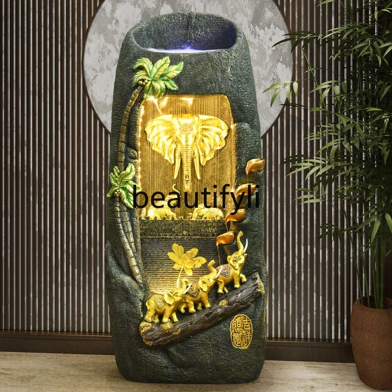 New Chinese-style ornament water curtain office lucky landing living room flowing water housewarming opening gift
New Chinese-style ornament water curtain office lucky landing living room flowing water housewarming opening gift
