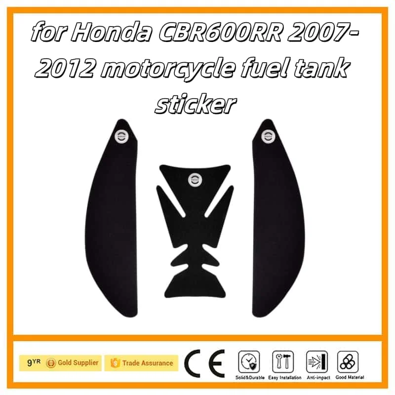 Motorcycle Sticker Tank Non Slip Tank Traction Side Pad Protective Decal for Honda CBR600RR 2007-2012
Motorcycle Sticker Tank Non Slip Tank Traction Side Pad Protective Decal for Honda CBR600RR 2007-2012