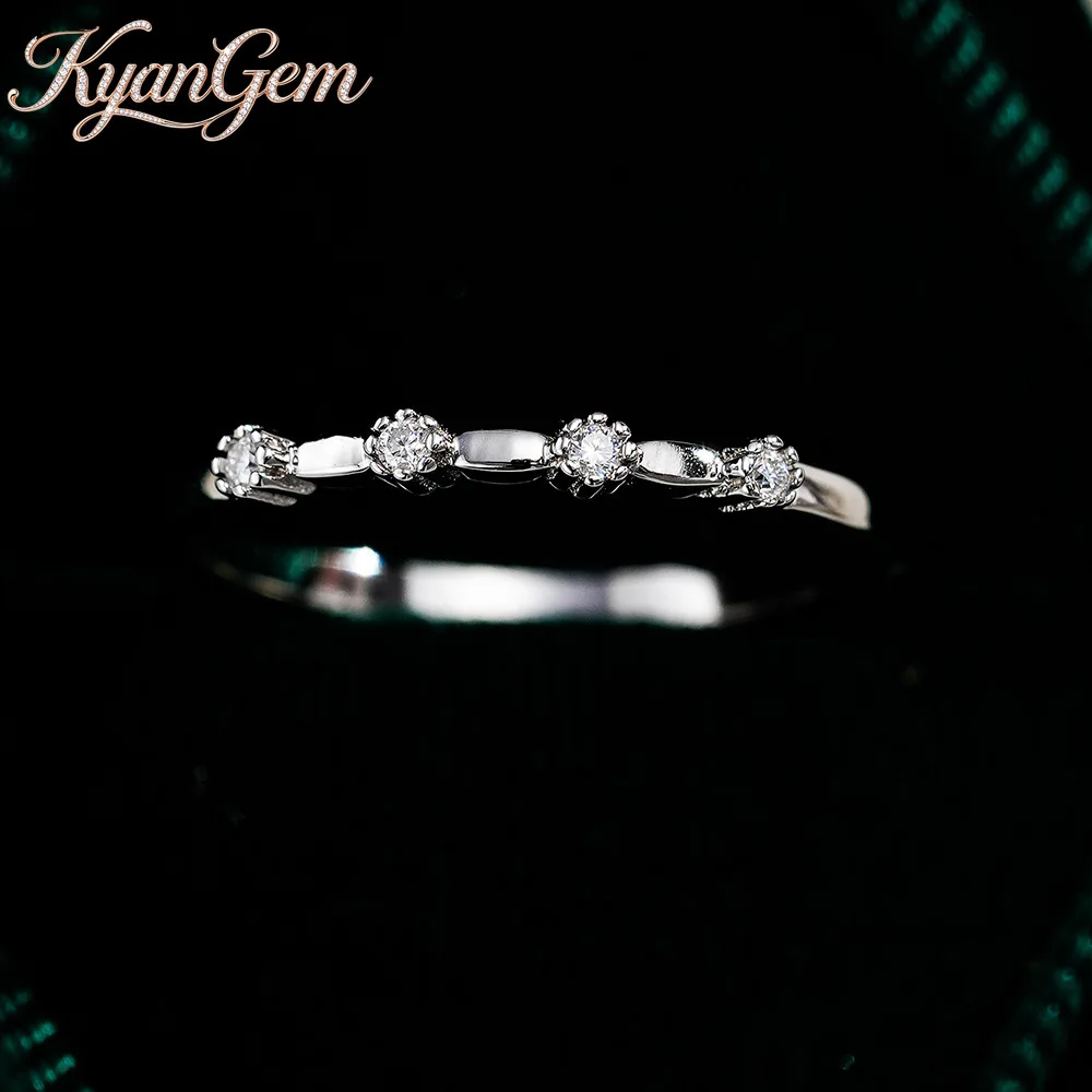 KyanGem Hip-Hop Four Diamonds in A Row Platinum PT950 Ring for Women 0.4 Ct Moissanite Rings Fashion Wedding Party Charm Jewelry
KyanGem Hip-Hop Four Diamonds in A Row Platinum PT950 Ring for Women 0.4 Ct Moissanite Rings Fashion Wedding Party Charm Jewelry