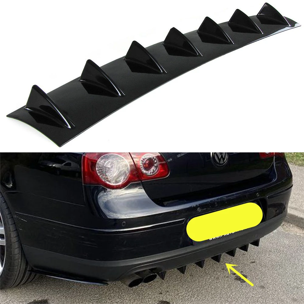 For VW Passat B6 2005-2010 Year Rear Bumper Spoiler Skirt Lower Diffuser Addon Fins Ribs Body Kit Accessories
For VW Passat B6 2005-2010 Year Rear Bumper Spoiler Skirt Lower Diffuser Addon Fins Ribs Body Kit Accessories